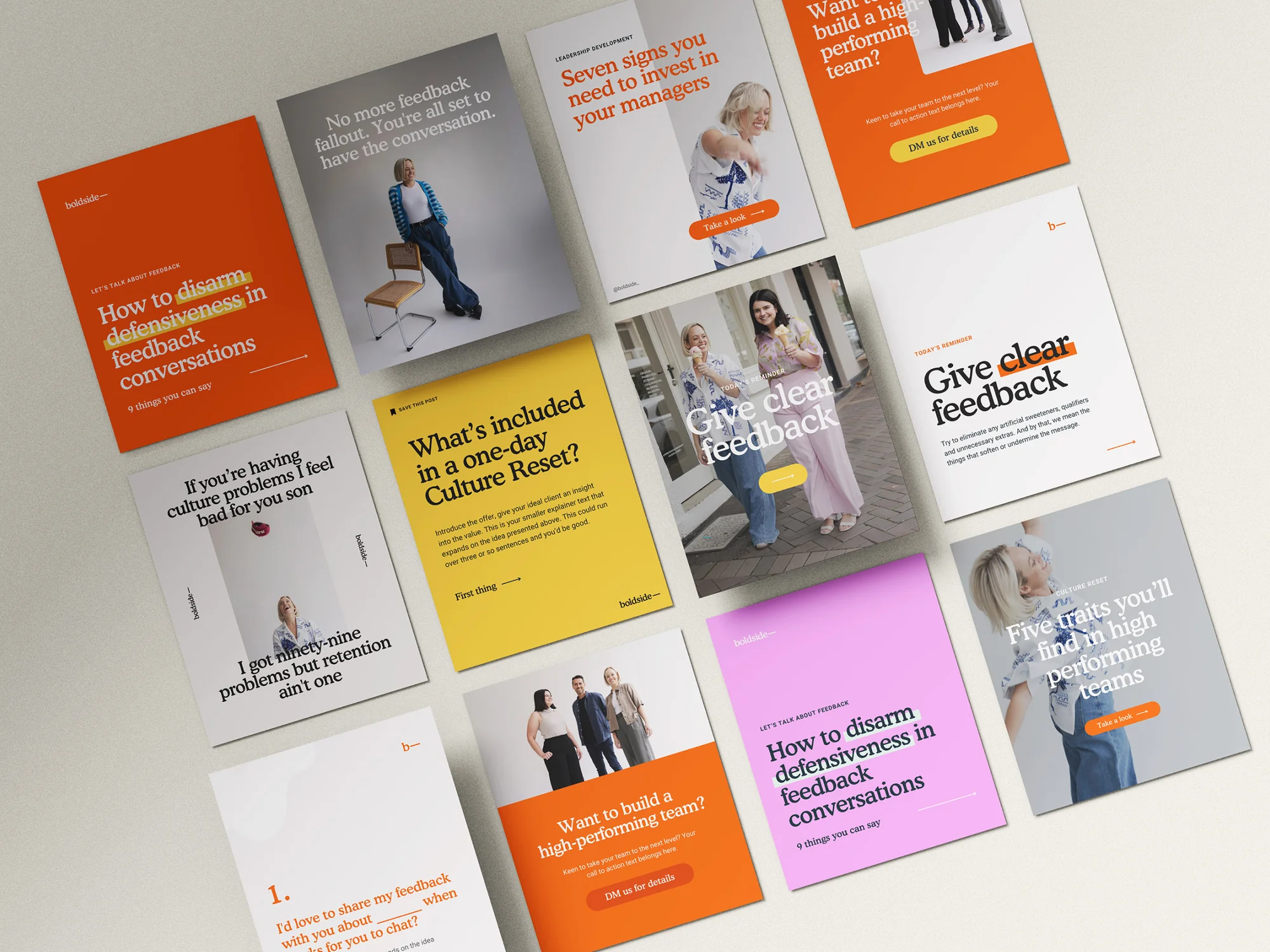 Boldside social media assets.