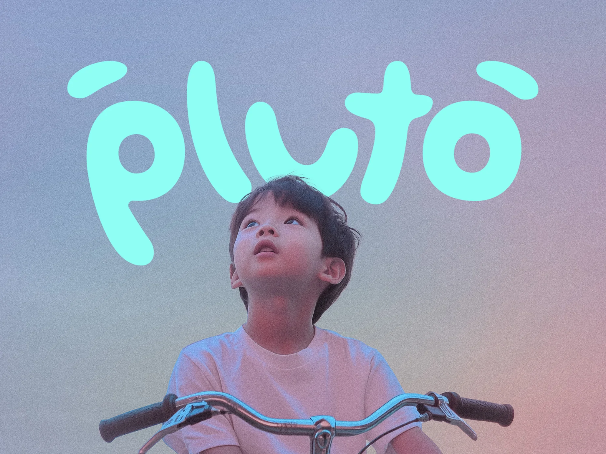 Pluto Connect brand identity applied across touchpoints.